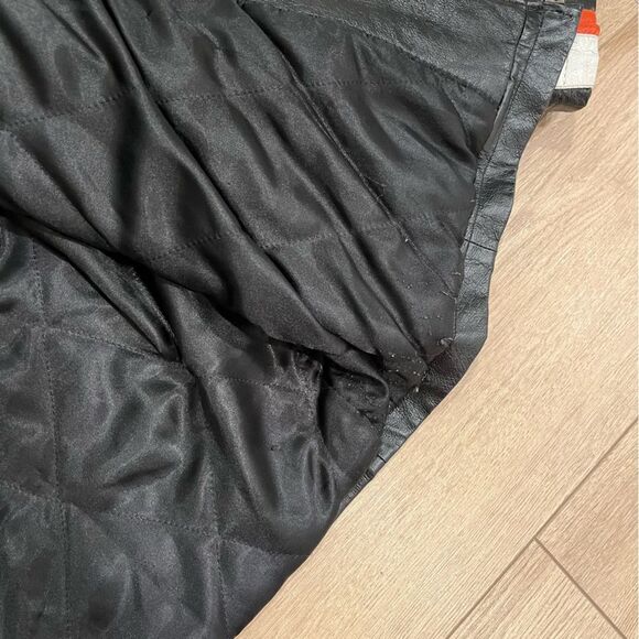 Vintage Chase Authentics Leather Home Depot Racing Tony Stewart Jacket Size L - Picture 6 of 12